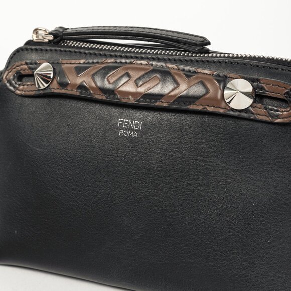 Fendi By the Way Mini Black Leather Mini Crossbody - Picture 9 of 14